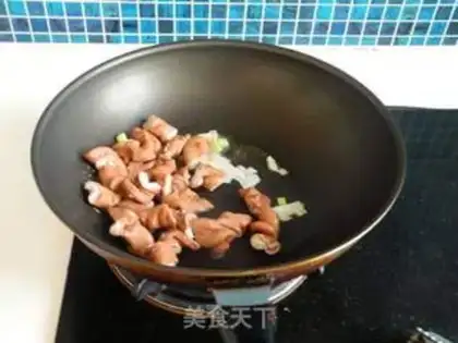 Make Frozen tofu burns intestines step 3
