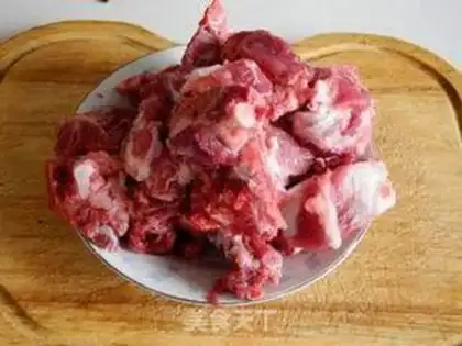 Make Red burn ribs step 0