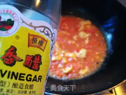 Make Tomato fried eggs step 6