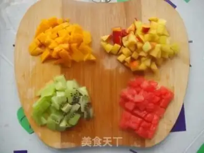 Make Fruit popsicle step 3