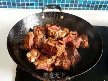 Make Red burn ribs step 4