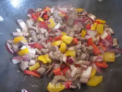 Make curry beef step 8