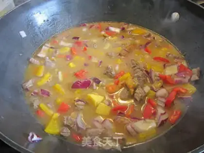 Make curry beef step 9