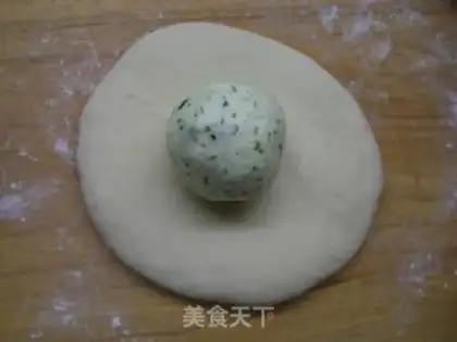 Make Onion cookies step 4