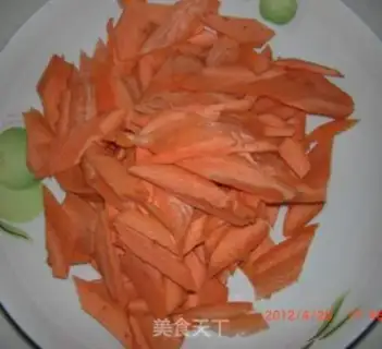 Make Homemade carrots step 1
