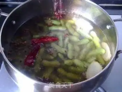 Make Salt-water beans step 4