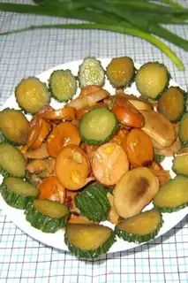 Make Chicken-legged cucumber step 5