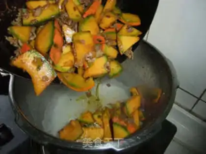 Make Pumpkin porridge step 10