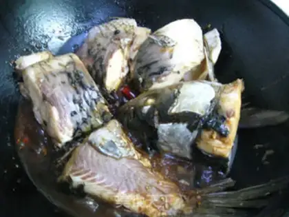 Make Weed-burned fish step 6