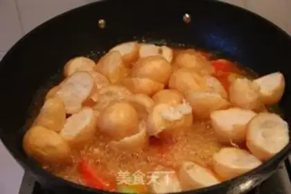 Make Tomato melon noodles step 5