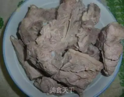 Make Northeast sauce bone step 1