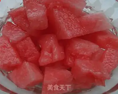 Make Sour milk melon shake step 0