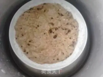 Make Red sugar flour step 0