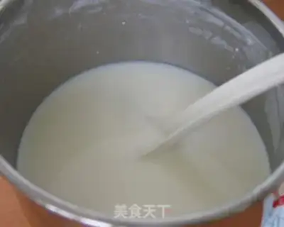 Make Sour milk melon shake step 3