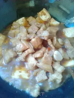 Make Fried tofu meat step 6