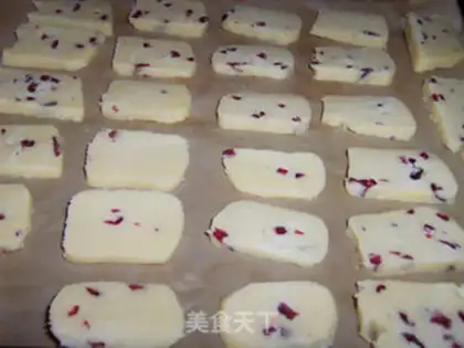 Make Cranberry cookies step 9