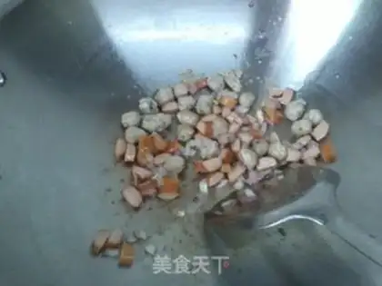 Make "Four-colored grains step 2