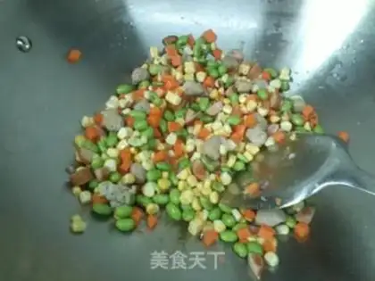 Make "Four-colored grains step 3