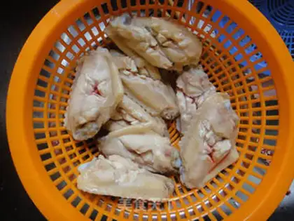 Make Lemon beer wings step 4
