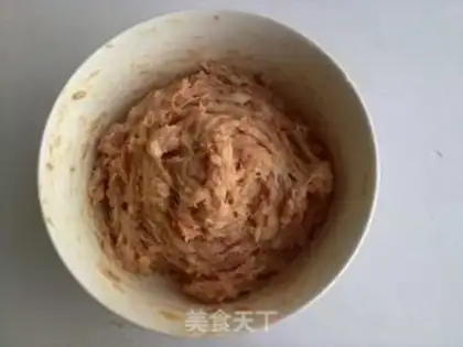 Make Cream dumplings step 1