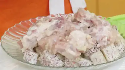Make Potato ribs step 4