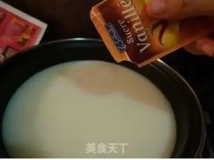 Make Milk tacos step 1