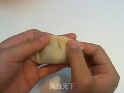 Make Cream dumplings step 6