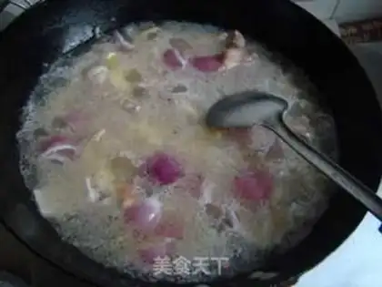 Make Curry potato chicken step 6