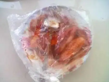 Make The honey is on the wings step 3
