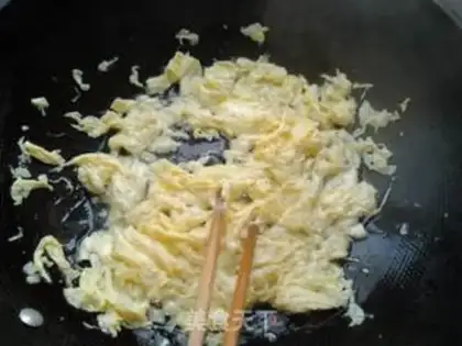 Make Egg fried rice step 7