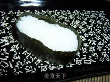 Make Caviar sushi step 4