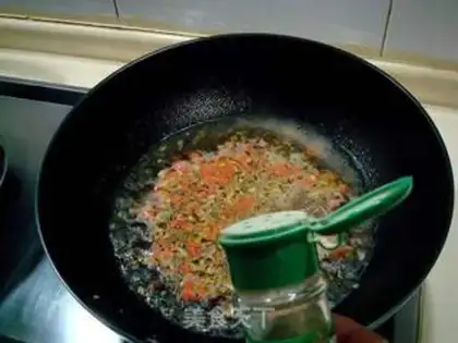 Make Meatloaf with peas step 5
