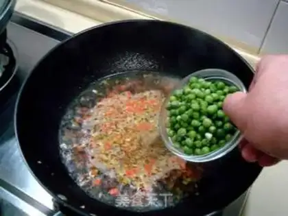 Make Meatloaf with peas step 6