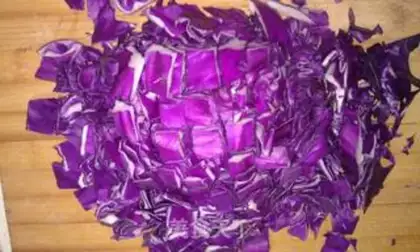 Make Purple shoe varnish step 3