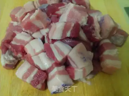 Make Red meat step 0
