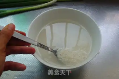 Make Egg and ham congee step 0