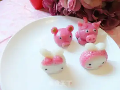 Make ♪ Rice is a cute rabbit ♪ step 6