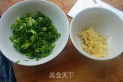 Make Egg and ham congee step 2