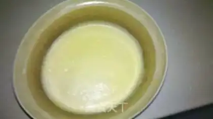 Make Egg cream step 1