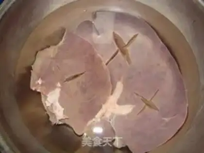 Make Boiled pork liver step 0