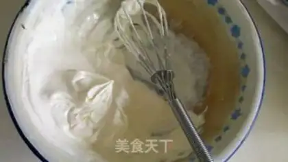 Make Egg cream step 2