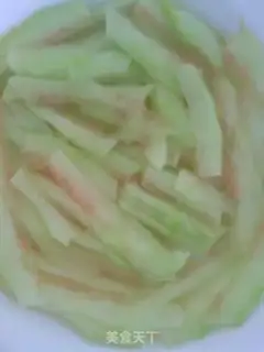 Make Watermelon with egg skin step 1