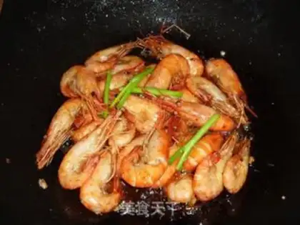 Make Garlic lemon shrimp step 6