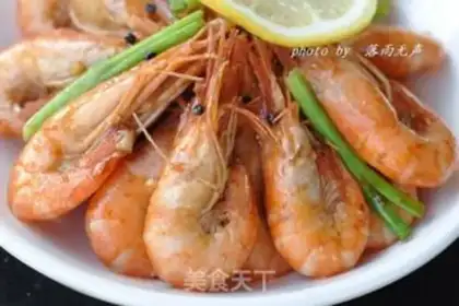 Make Garlic lemon shrimp step 7