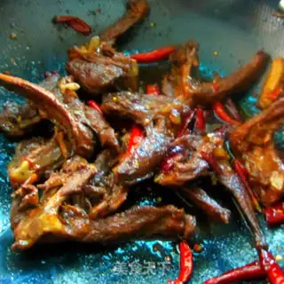 Make The fried duck collarbone step 4