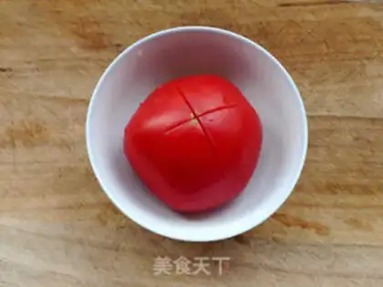 Make Sugar with tomatoes step 1