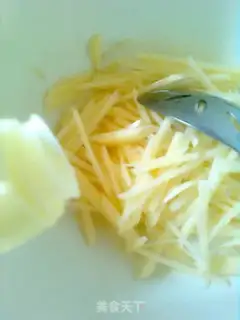 Make Potato white carrots step 1