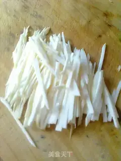 Make Potato white carrots step 2