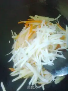 Make Potato white carrots step 6