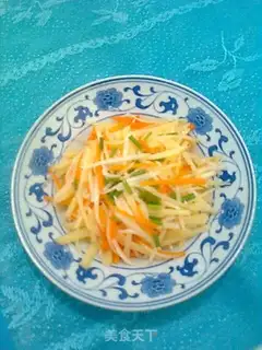 Make Potato white carrots step 7